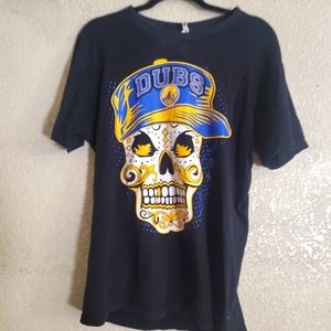 Gently worn men's golden state warriors T-shirt